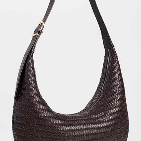 NWT Madewell The Essential Curve Shoulder Woven Bag - Picture 3 of 6